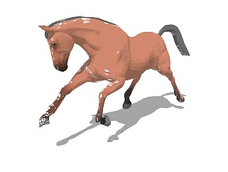 精品动物模型  马 (10)